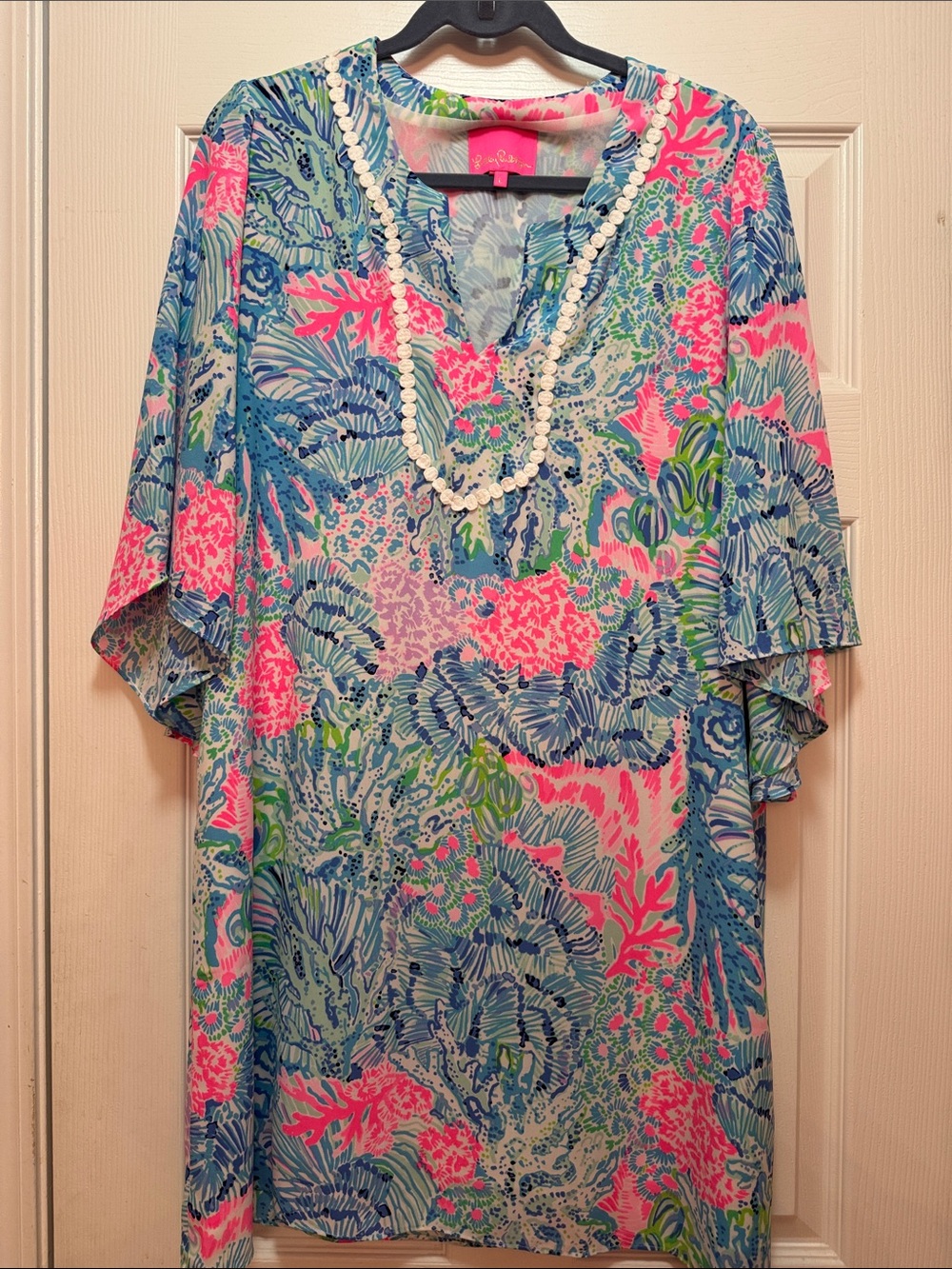 Lilly Pulitzer Delancey Sink or Swim - Pink, Blue & Green